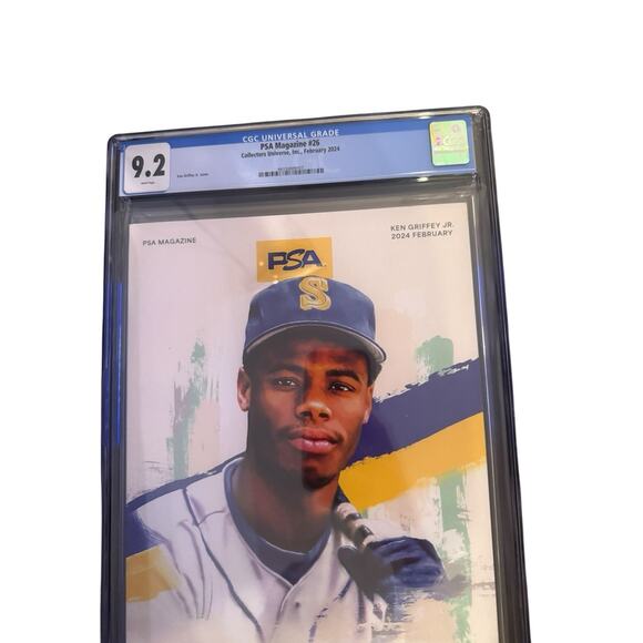 PSA Magazine #26 Collectors Universe February 2024 Ken Griffey Jr Cover CGC 9.2 - Picture 3 of 5